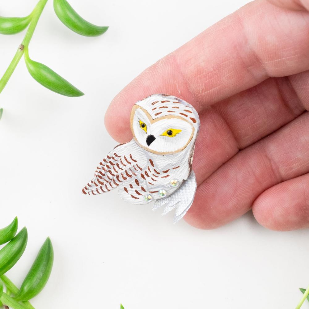 Owl Brooch