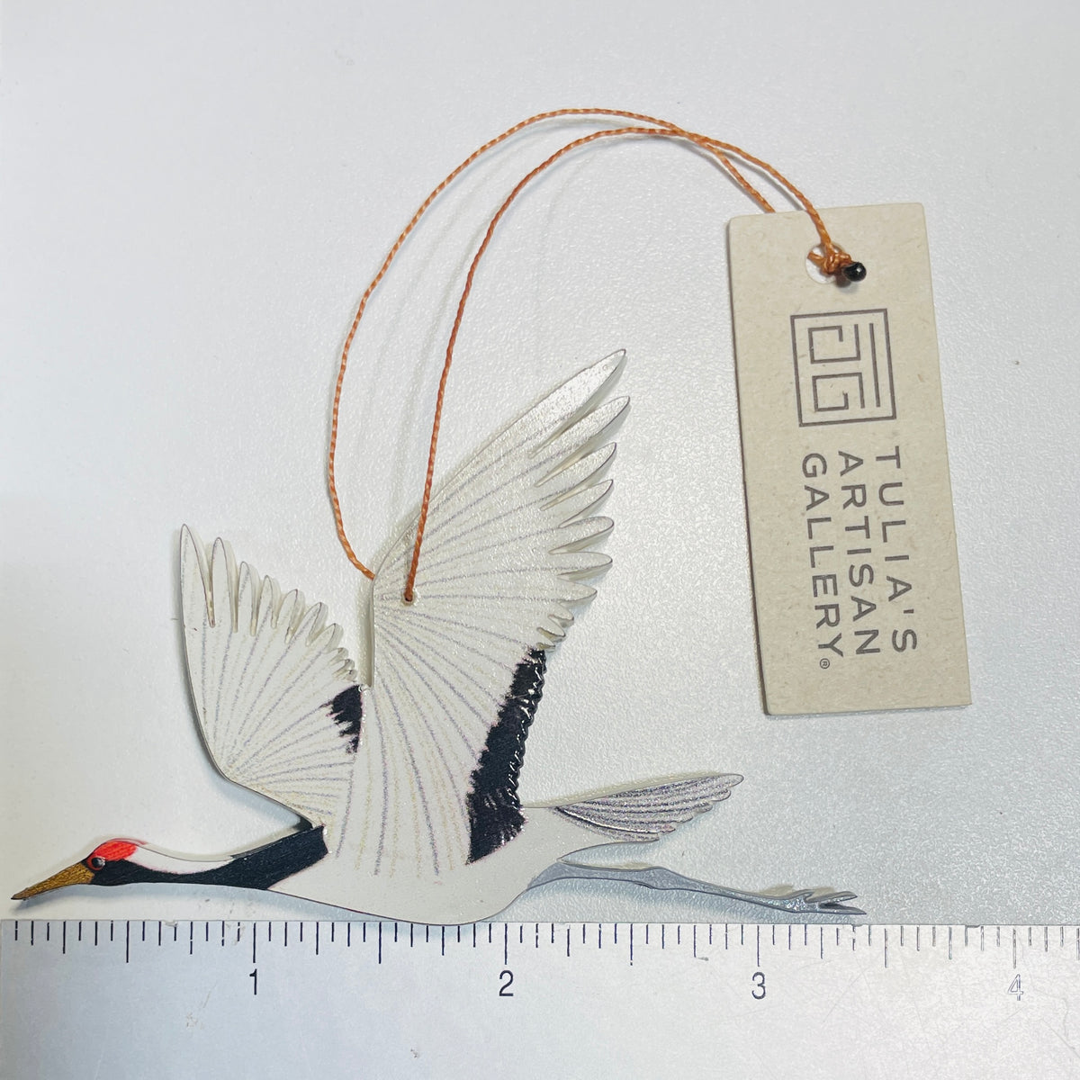 Flying Crane Ornament