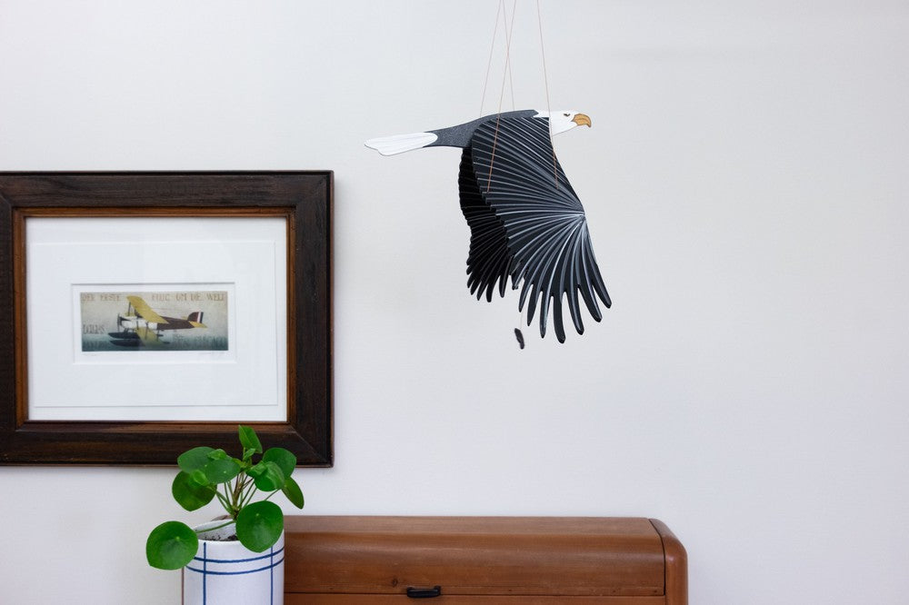 American Bald Eagle Flying Mobile