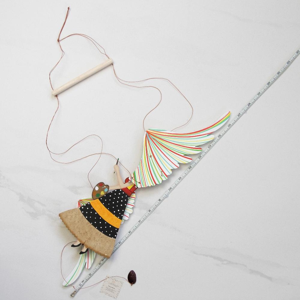 Frida Kahlo Flying Mobile