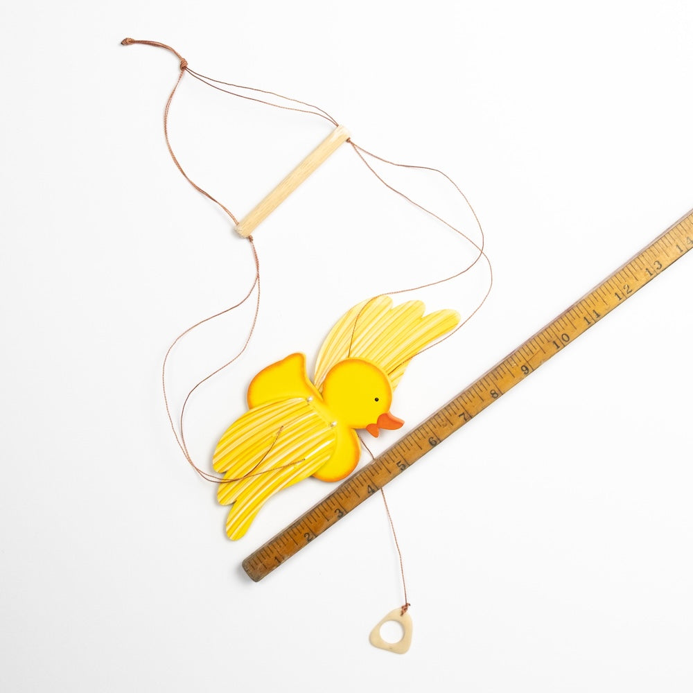 Yellow Duckie Flying Mobile