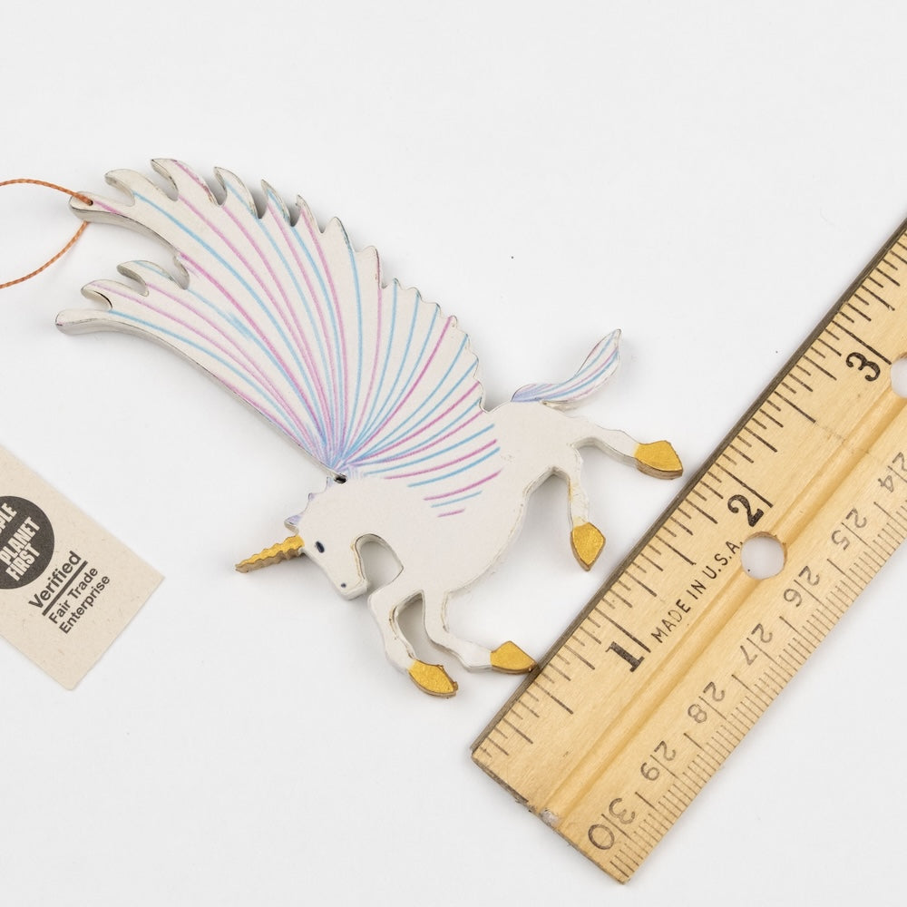 Flying Unicorn Ornament