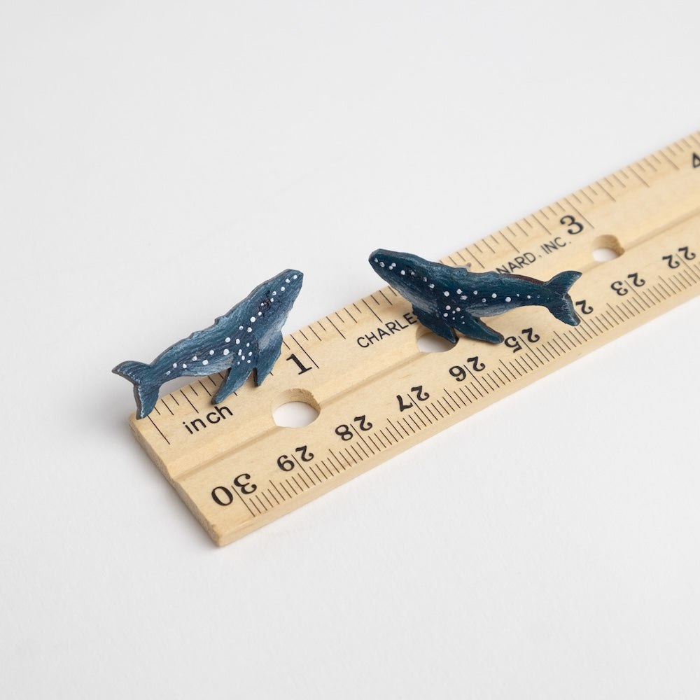 Whale Earrings -SM