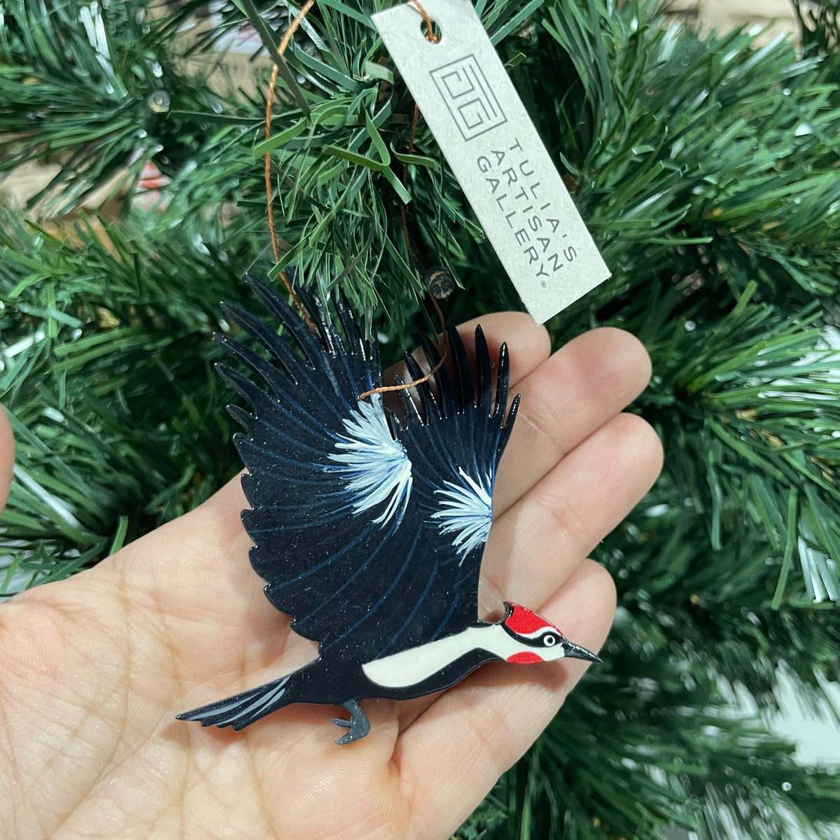 Woodpecker Ornament