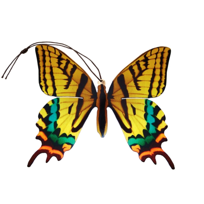 Tiger Swallowtail Butterfly Ornament (Papilio glaucus)