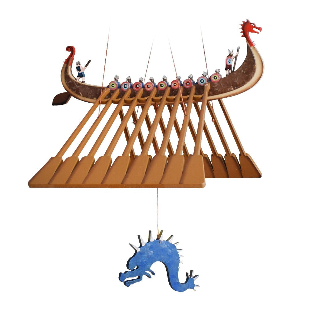 Viking Ship Flying Mobile