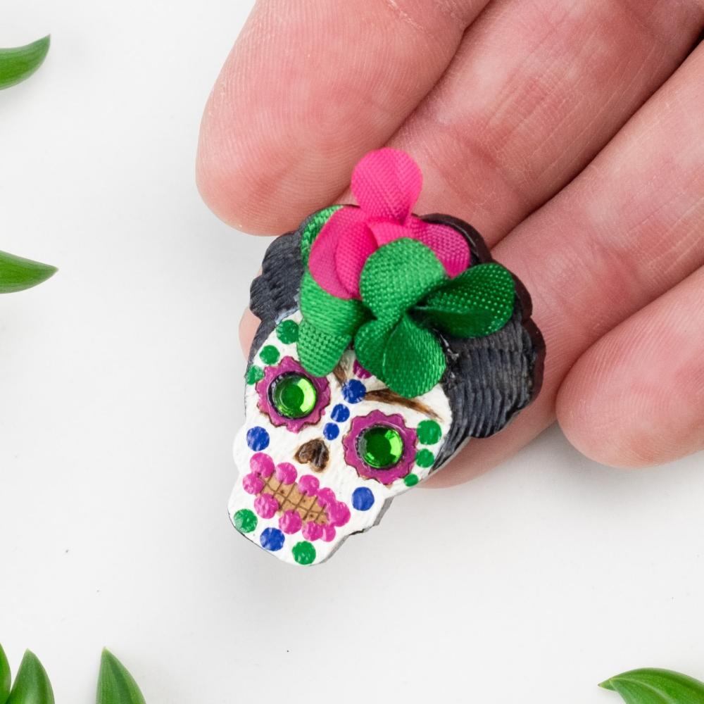 Day of the Dead Brooch