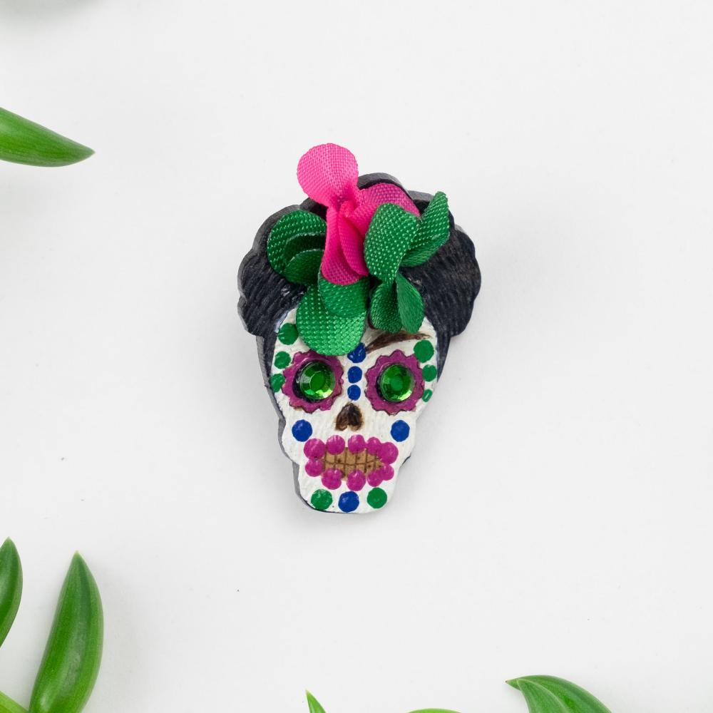 Day of the Dead Brooch