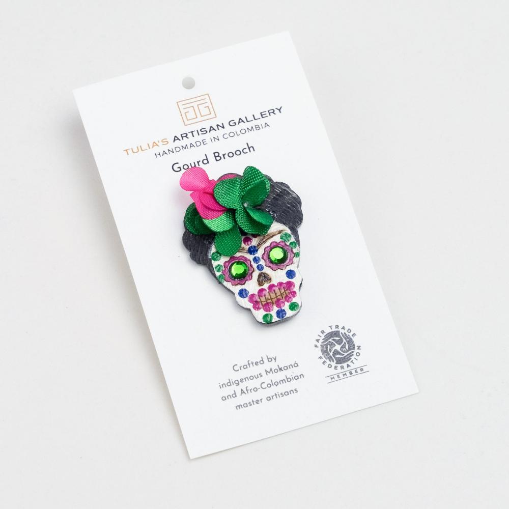 Day of the Dead Brooch