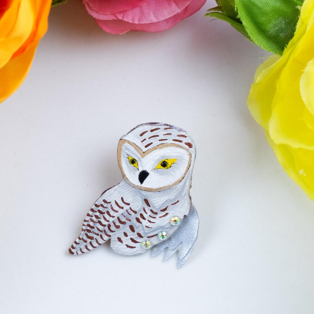 Owl Brooch