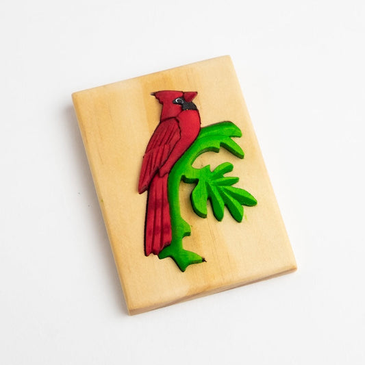 Cardinal Refrigerator Magnet