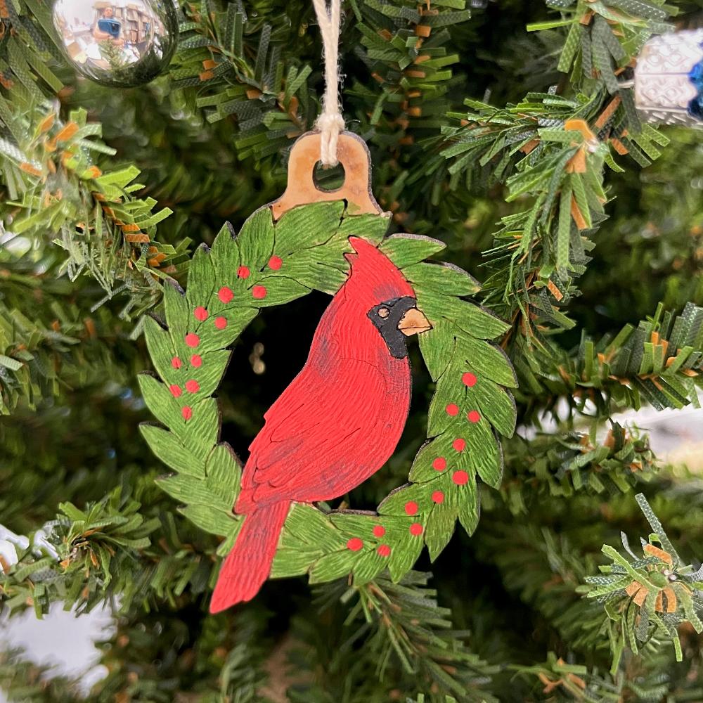 Cardinal Holiday Ornament