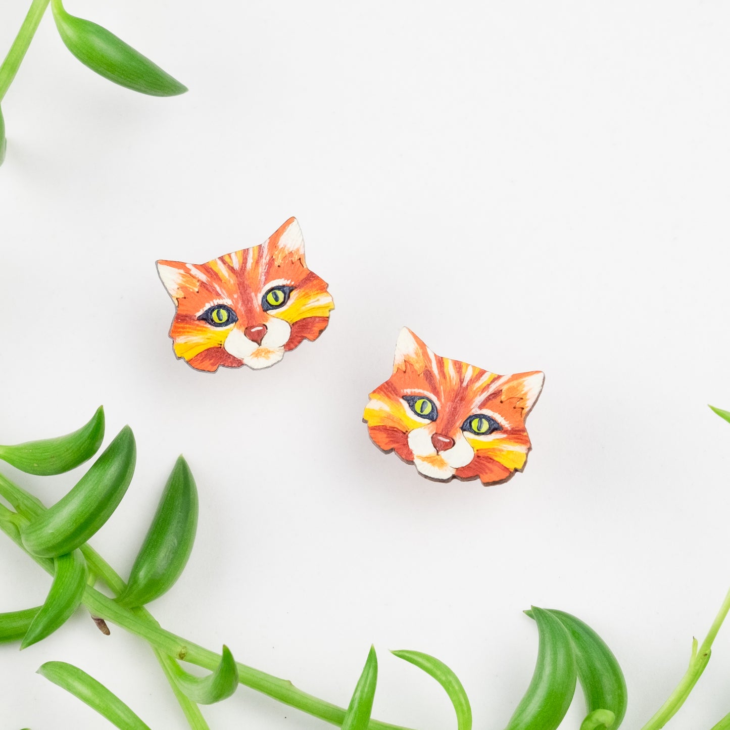 Cat Earrings-SM