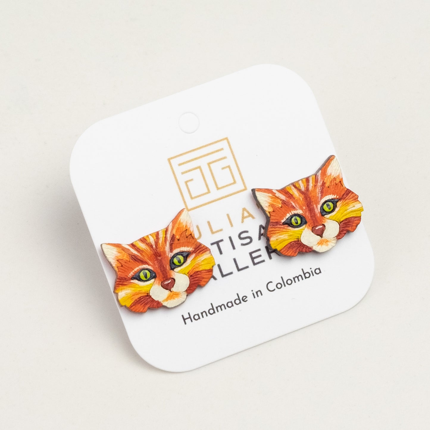 Cat Earrings-SM