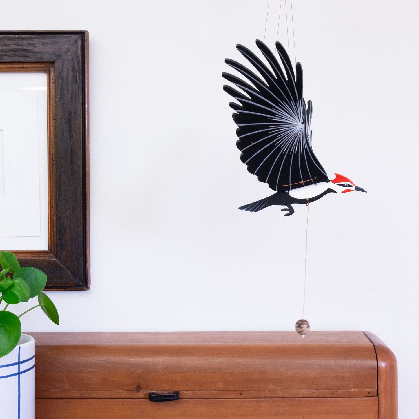 Pileated Woodpecker Bird Flying Mobile