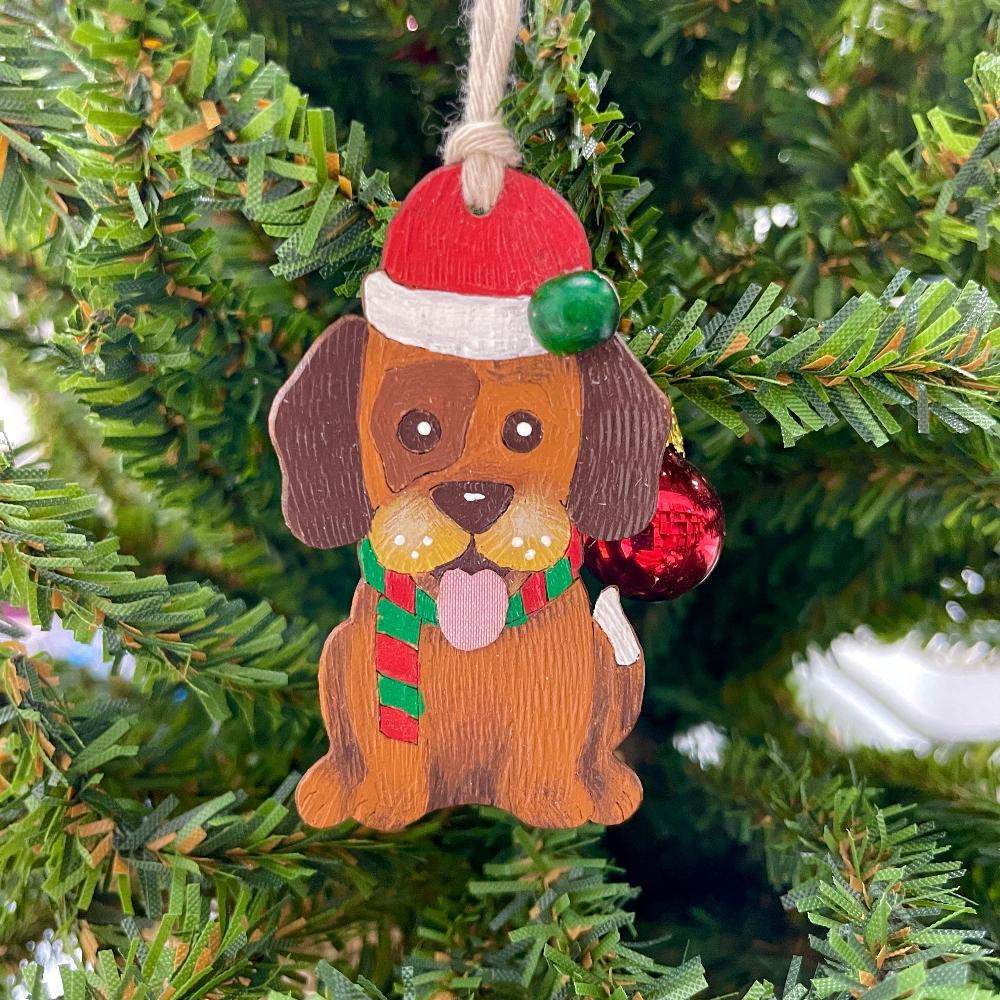 Dog Holiday Ornament