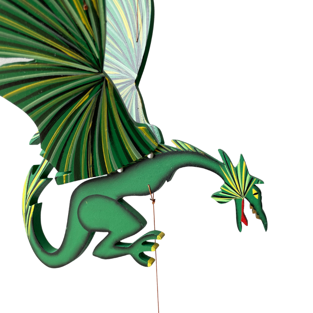 **NEW** Green Dragon Flying Mobile