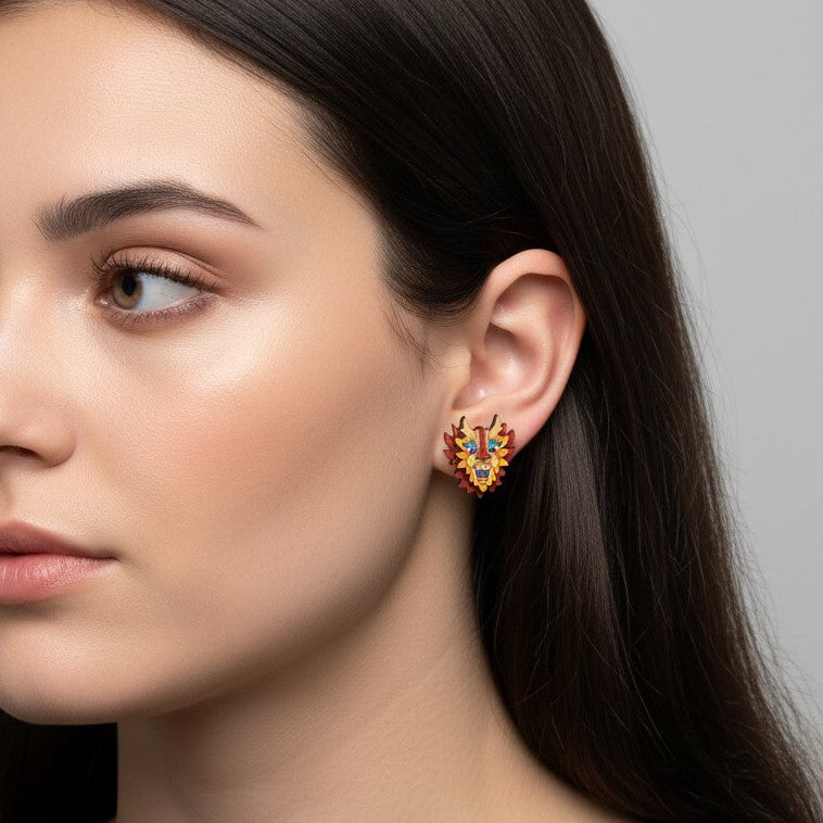 Dragon Earrings-SM