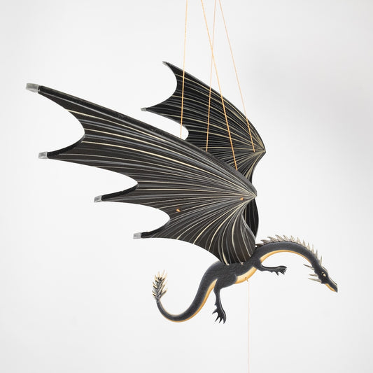XL Dragon Flying Mobile - BLACK