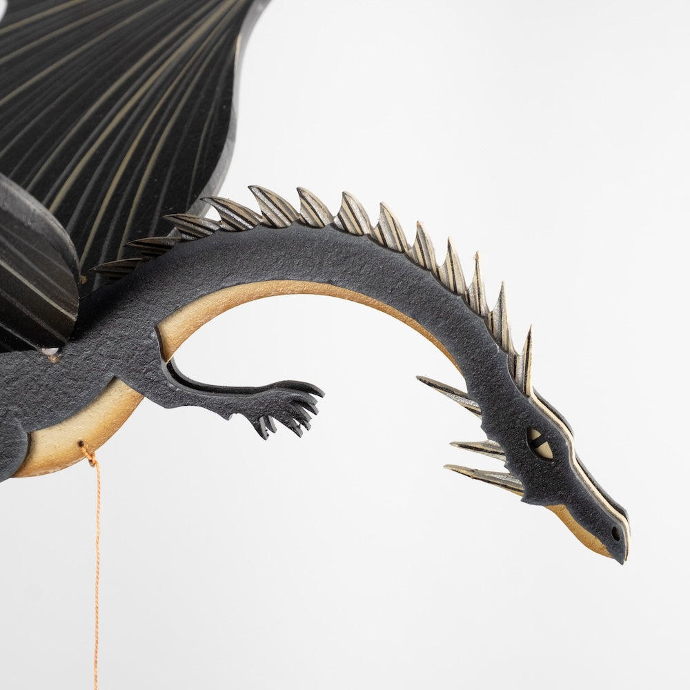 XL Dragon Flying Mobile - BLACK