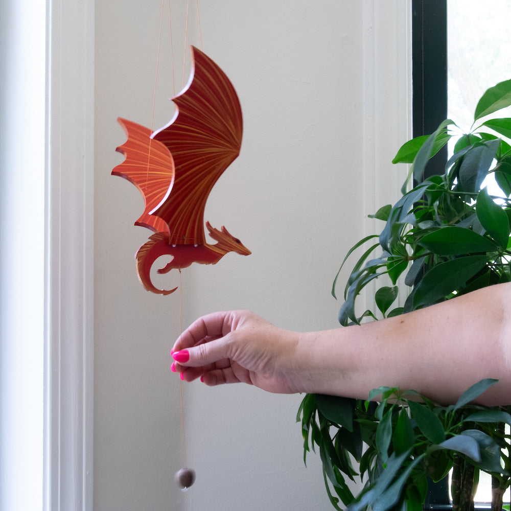 Fire Dragon Flying Mobile