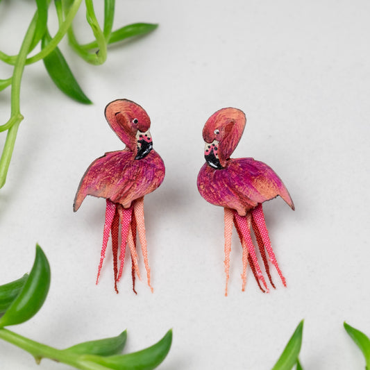 Flamingo Earrings -SM