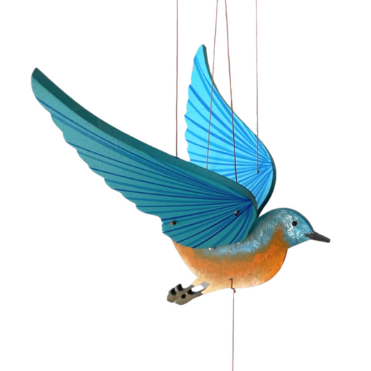 Eastern Bluebird Flying Mobile