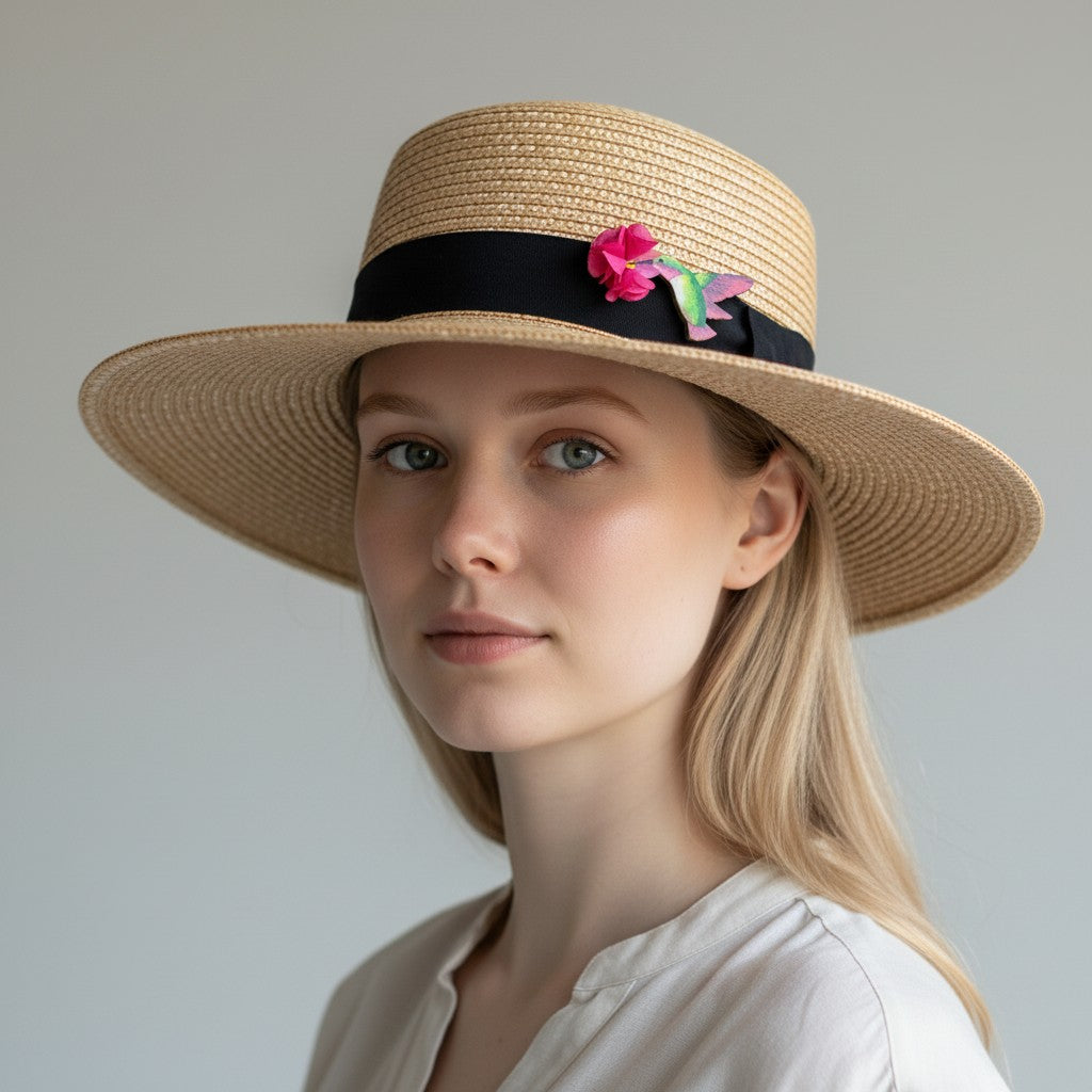 Anna Hummingbird Brooch