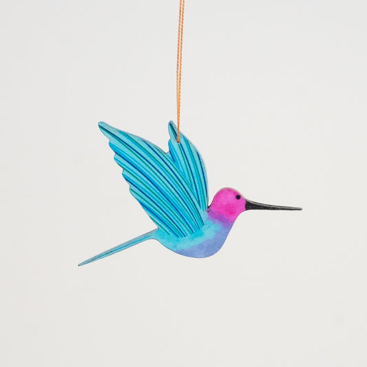 Flying Anna Hummingbird Ornament