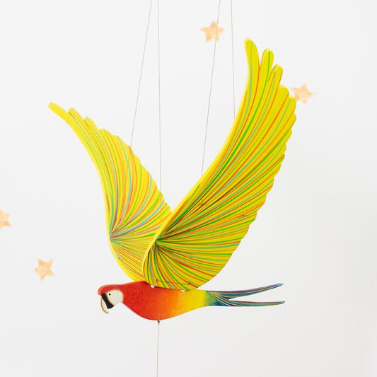 Parrot Macaw Flying Bird Mobile