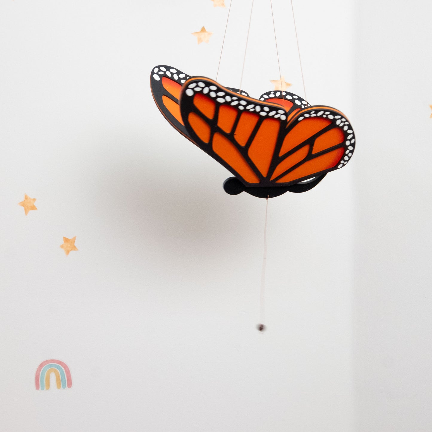 Monarch Butterfly Flying Mobile