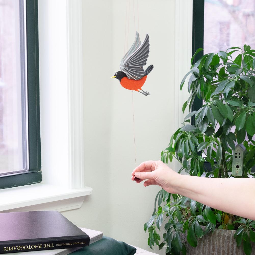 Robin Bird Flying Mobile