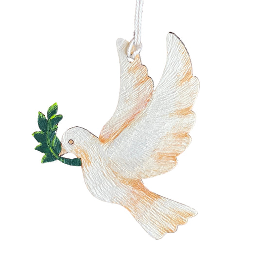Peace Dove Holiday Ornament