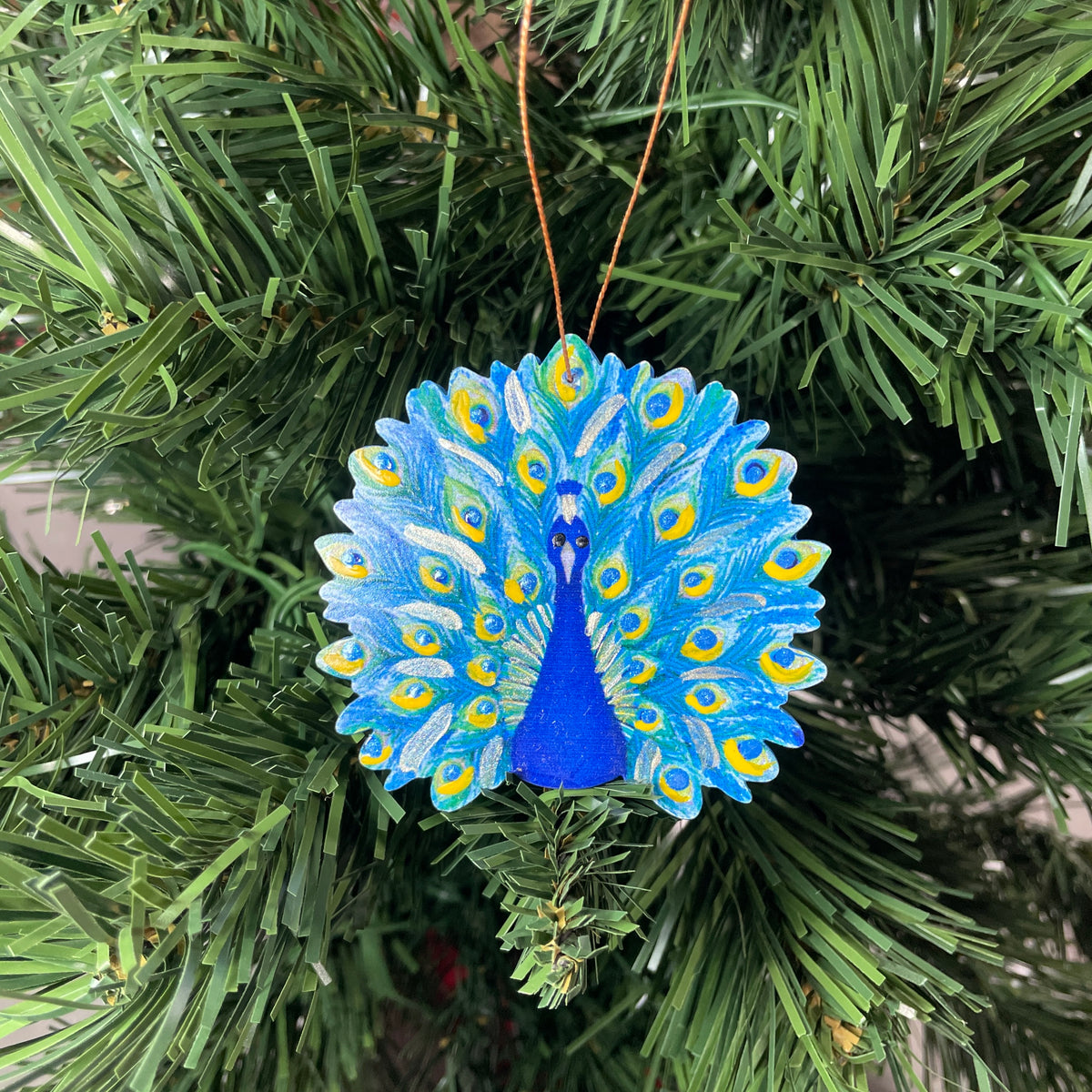 Peacock Ornament