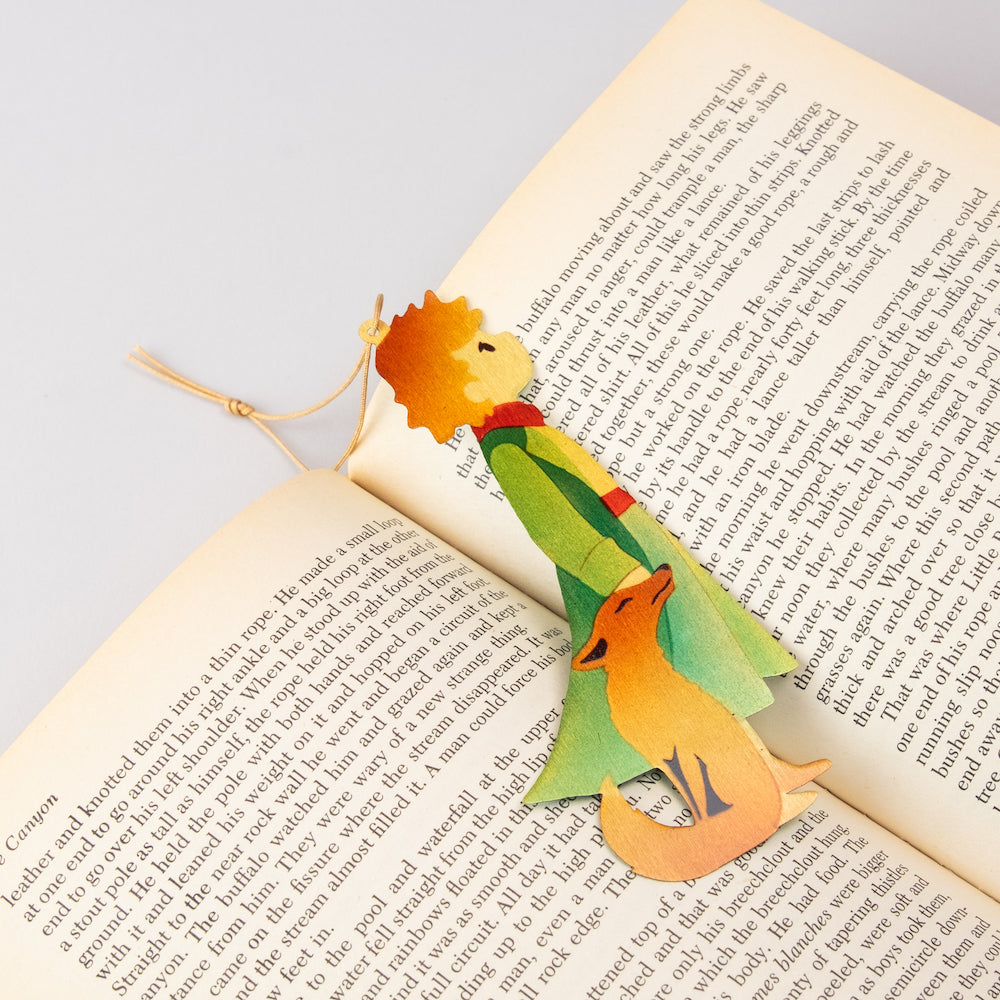 Little Prince Ornament with Blank Notecard