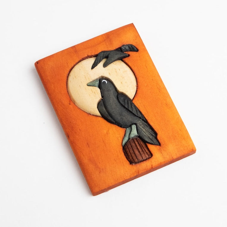 Raven Refrigerator Magnet