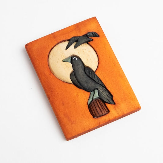 Raven Refrigerator Magnet
