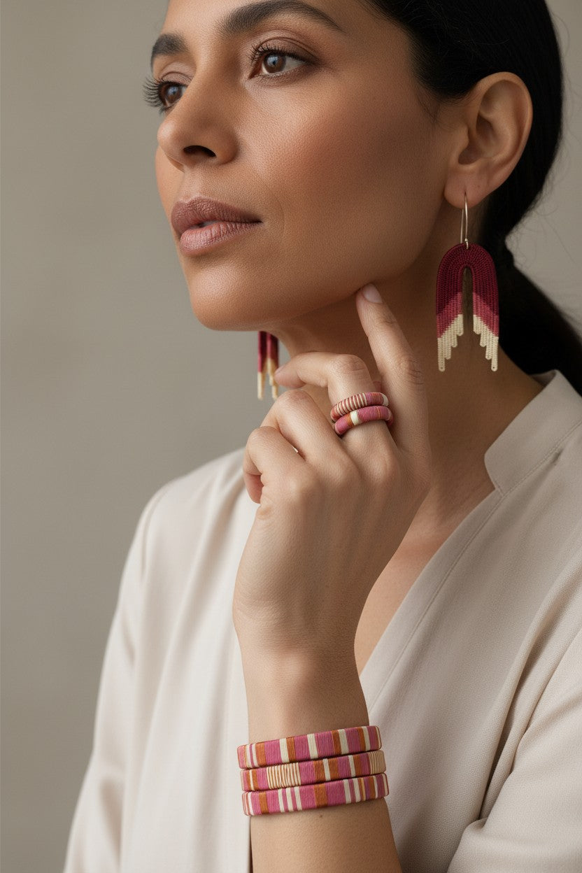 Rose & Copper Rings-TAVWE