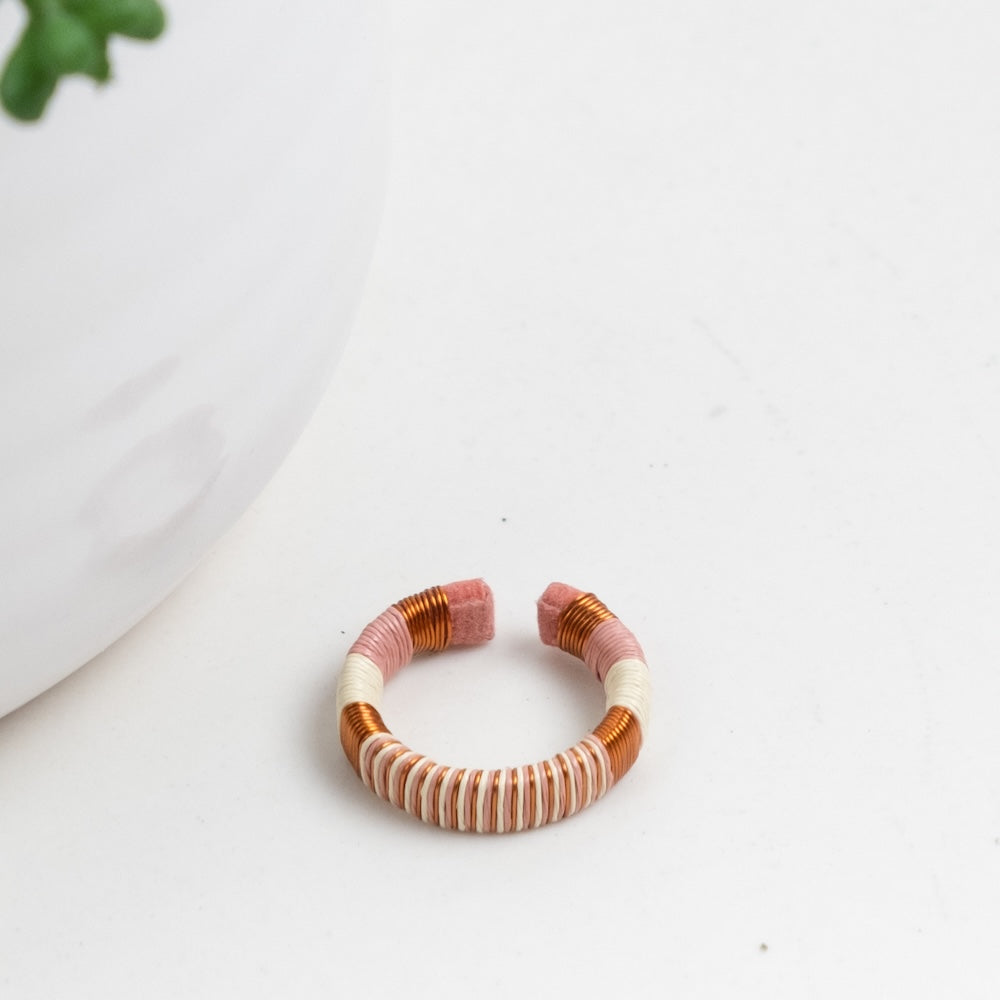 Rose & Copper Rings-TAVWE