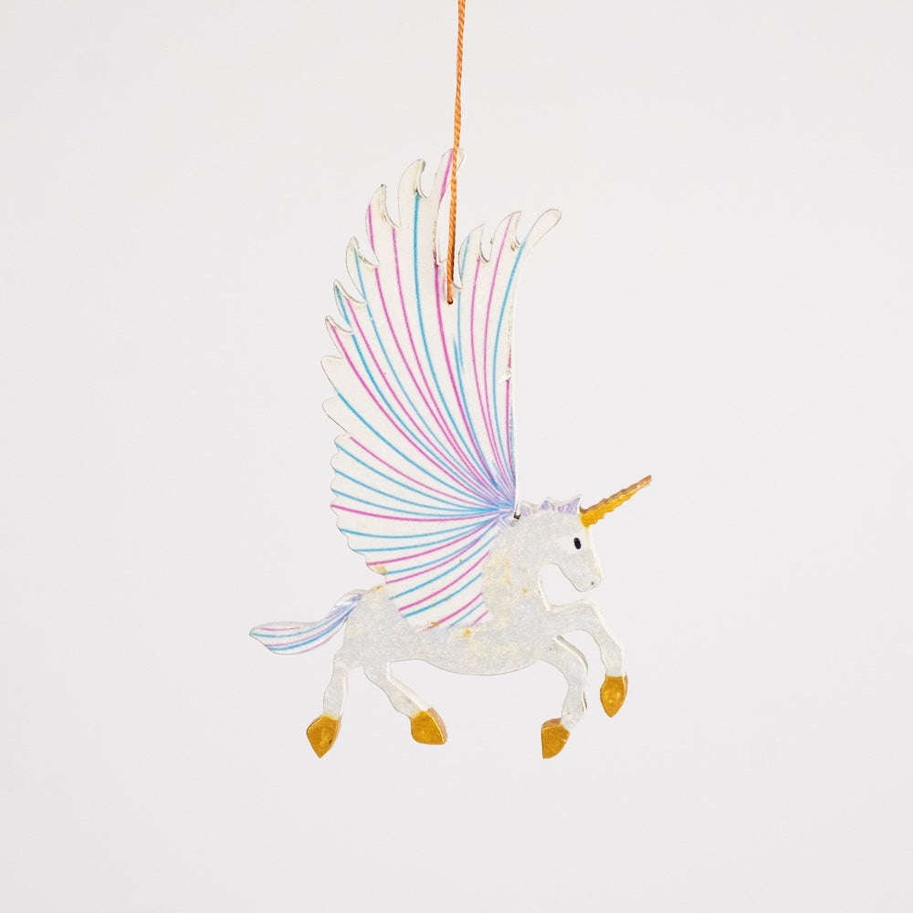 Flying Unicorn Ornament