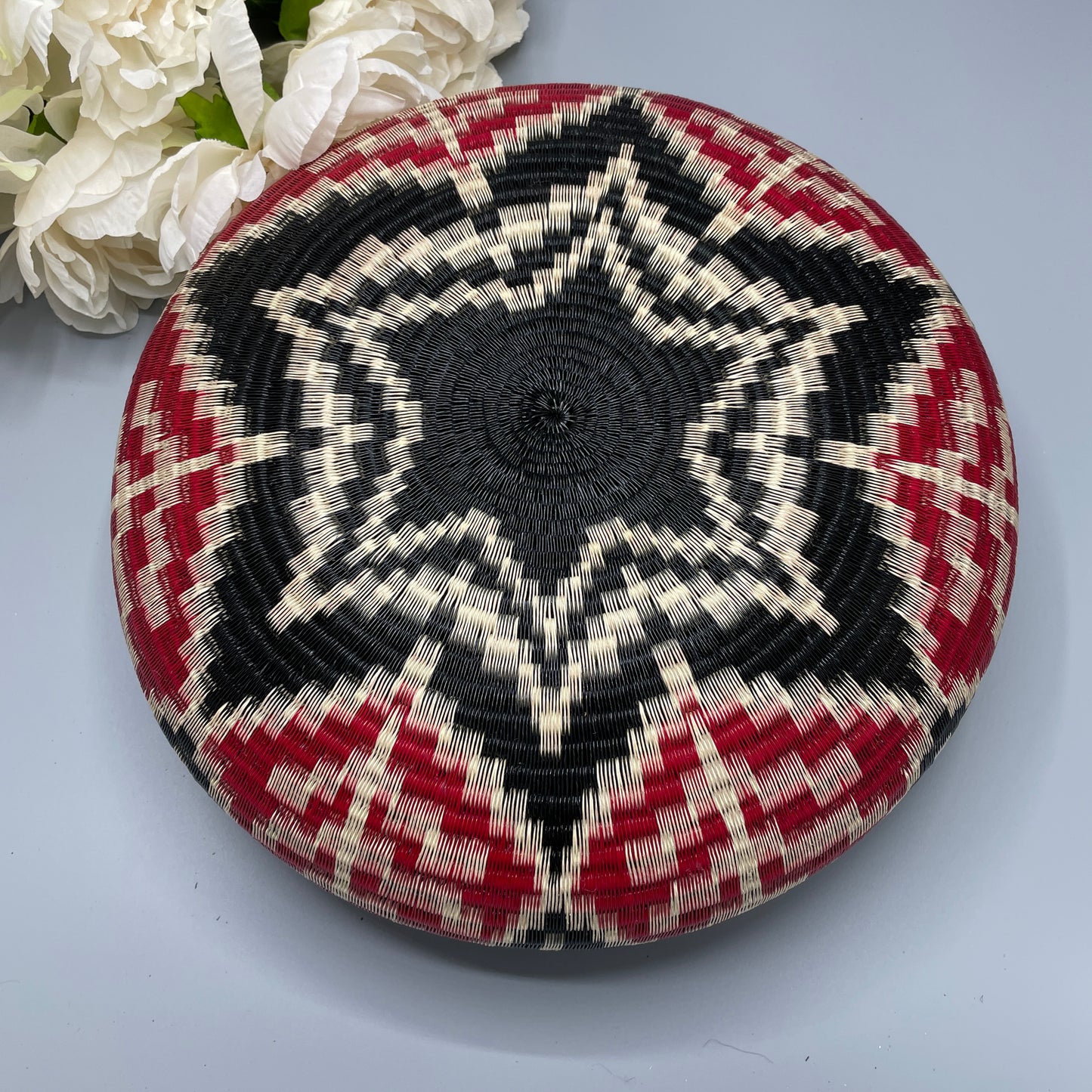 Wounaan Fine Art Vase Bowl Basket WV143