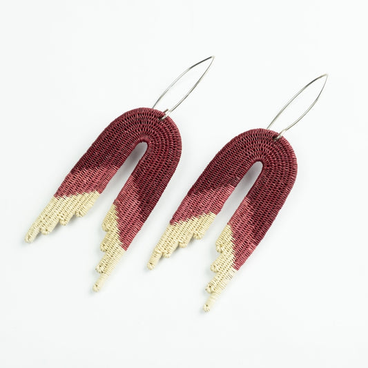 Rose Waterfall Earrings-TAVWE