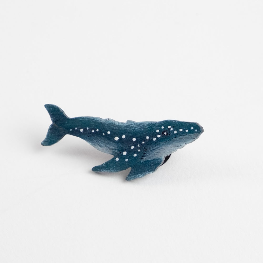 Whale Brooch