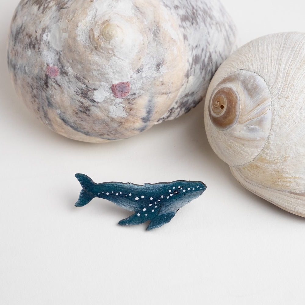 Whale Brooch