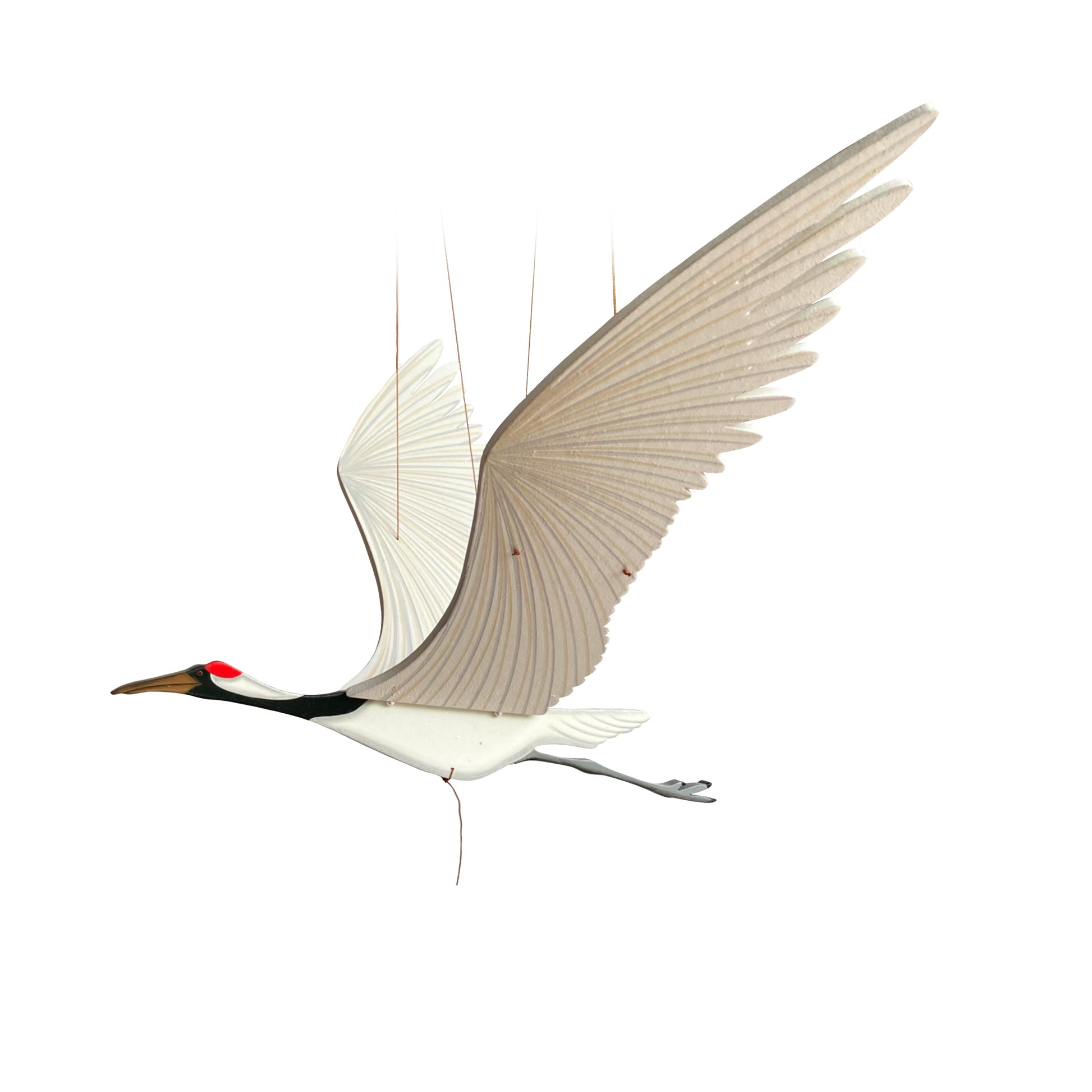 Crane Flying Bird Mobile-Tulia's Artisan Gallery
