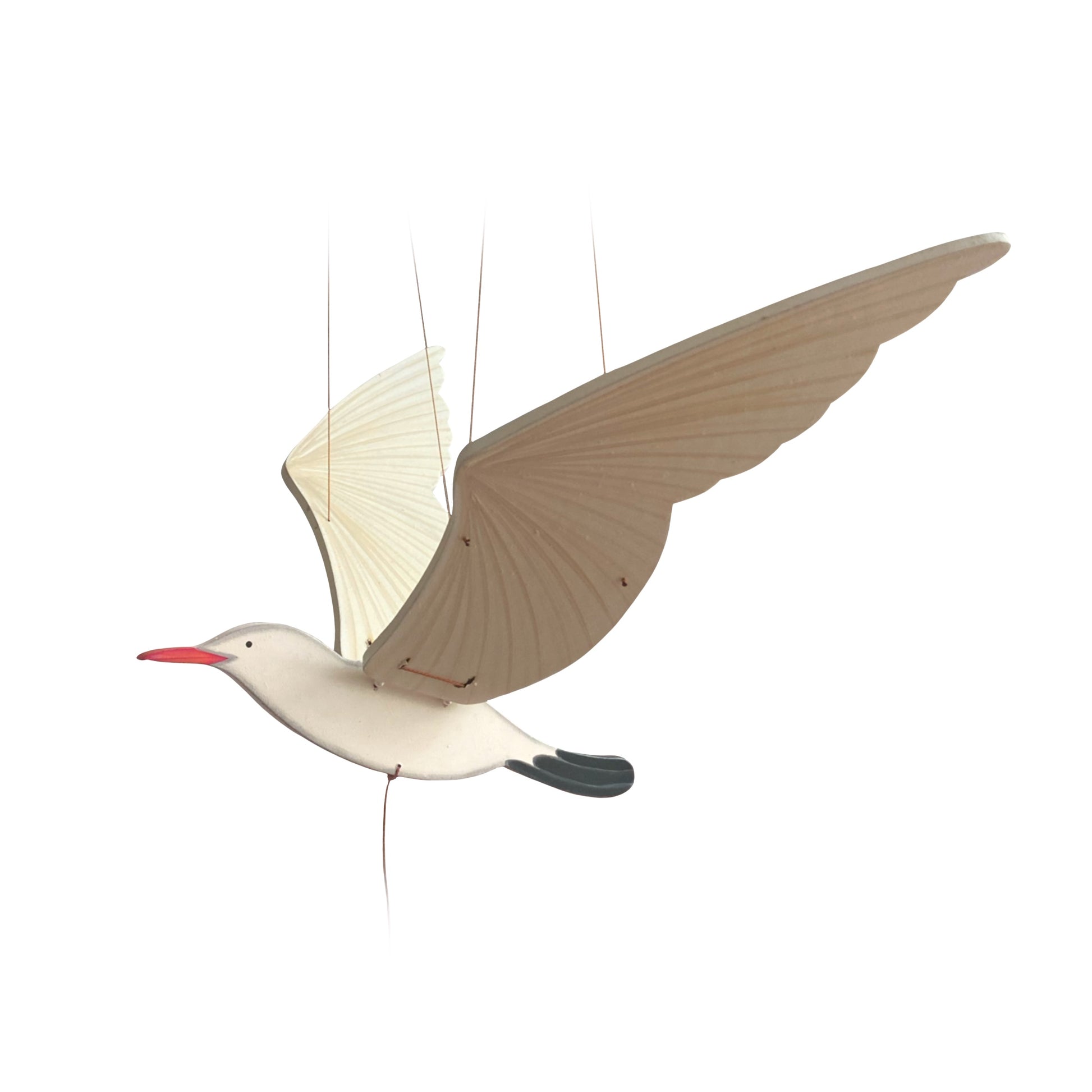 Seagull Flying Bird Mobile-Tulia's Artisan Gallery