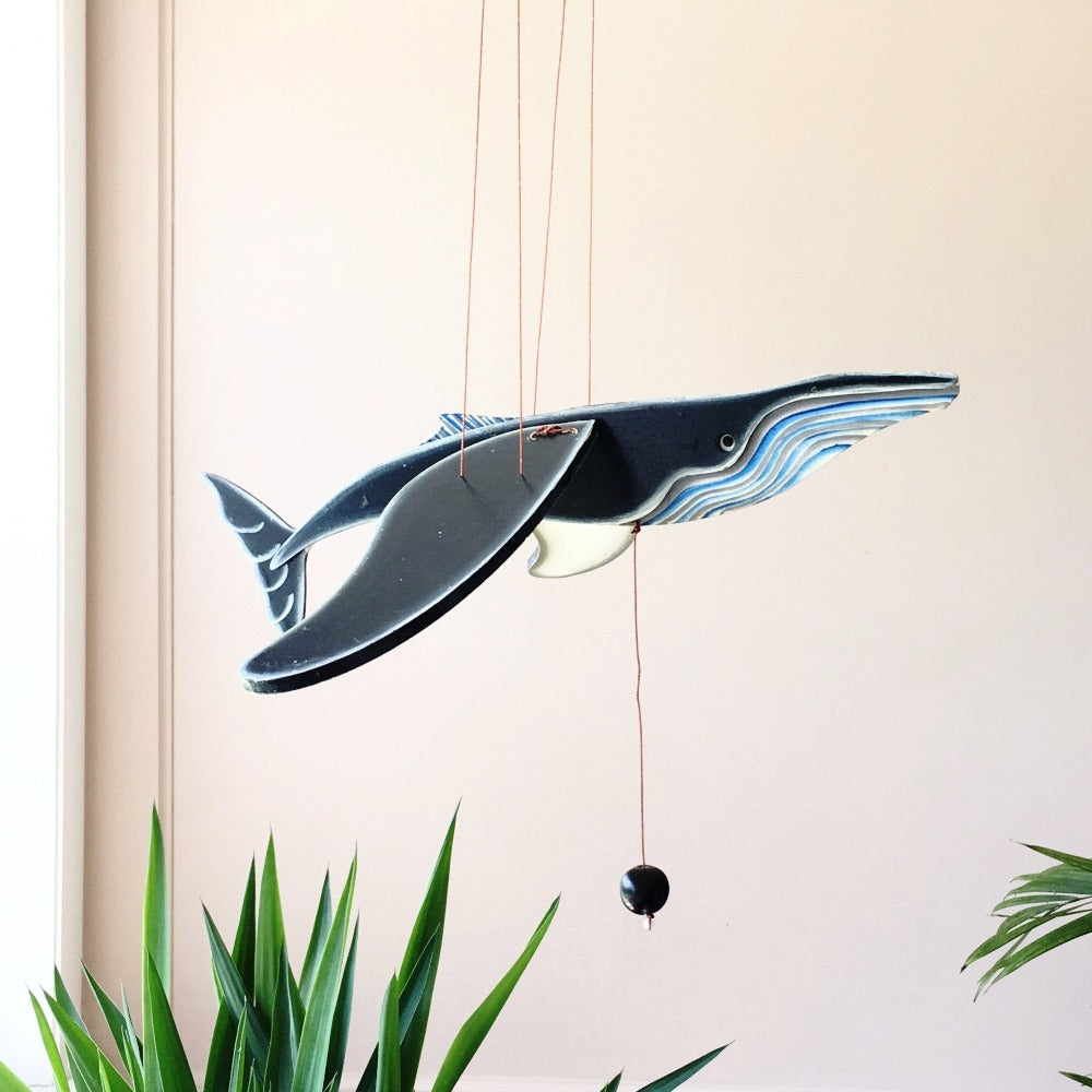 Whale Ocean marine life Ethical Home Decor Handmade Gift fair trade aquarium