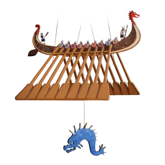 Viking Ship Flying Mobile